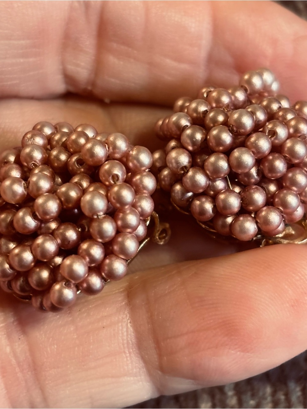 Marvella clip on earrings